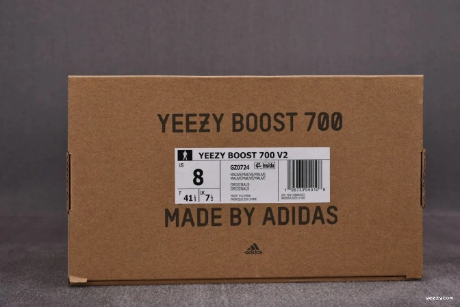 GZ0724 'Mauve' Yeezy Boost V2 ADIDAS 700 0814